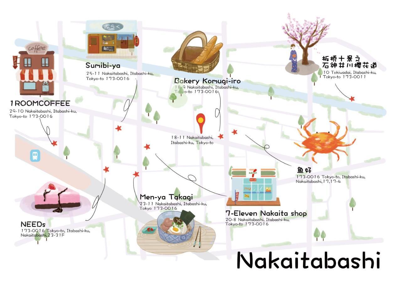 Nestay House Tokyo Itabashi 02 Екстер'єр фото